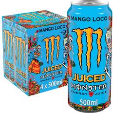 Monster Energy Drinks Monster Energy Gluten Free Energy Mango Loco, 4x500ml