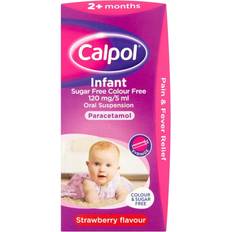 Calpol sugar free Calpol Infant Sugar Free Colour Free 120mg/5ml 100ml Oral Drops