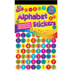 Cheap Stickers 750 Alphabet &amp; Numbers Stickers Art &amp; Craft Die Cut Sticker Card Making Kids Fun