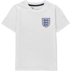 Tops Children's Clothing FA Kid's England Small Crest T-Shirt - White