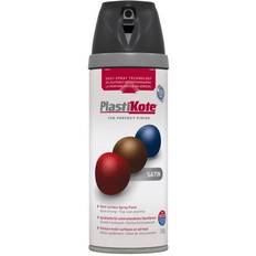 Plasti-Kote Twist & Spray Satin Black 400ml