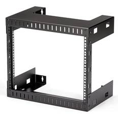 StarTech 8U Open Frame Equipment Rack 12in Deep 8STRK812WALLO