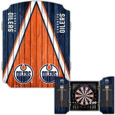 NHL Edmonton Oilers Dartboard Cabinet