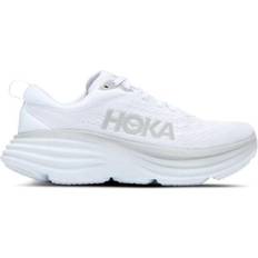Hoka White - Women Running Shoes Hoka Bondi 8 W - White
