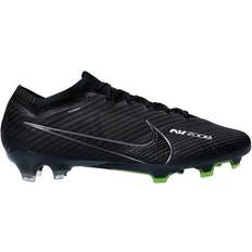 Nike Purple Football Shoes Nike Zoom Mercurial Vapor 15 Elite FG M - Black/Summit White/Volt/Dark Smoke Grey