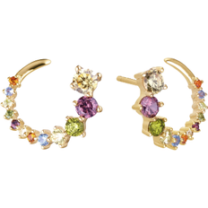 Sif Jakobs Belluno Circolo Earrings - Gold/Multicolour