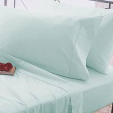 Belledorm 200 Thread Count Bed Sheet Blue (269x178cm)