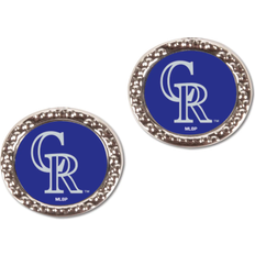 WinCraft Women's Colorado Rockies Round Post Earrings