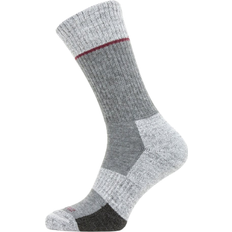 Sealskinz Solo Quickdry Mid Length Socks Unisex - Grey/White/Red