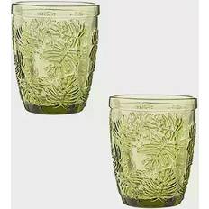 Ravenhead Gemstone Leaf Drinking Glass 27cl 2pcs