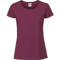 Fruit of the Loom Women's Premium T-Shirt - Oxblood