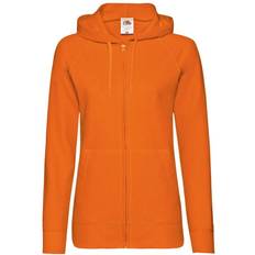 Fruit of the Loom Fitted Lightweight Hooded Sweatshirts Jacket - Orange