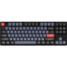 Keychron Mechanical Keyboards Keychron K8 Pro QMK/VIA RGB Gateron G Pro Red (Nordic)