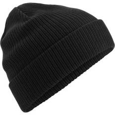 Cotton Beanies Beechfield Organic Cotton Beanie - Black