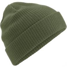 Cotton Beanies Beechfield Organic Cotton Beanie - Olive Green