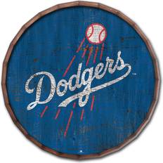 Fan Creations Los Angeles Dodgers Cracked Color Barrel Top Sign Board