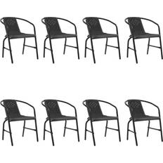 vidaXL 3107705 8-pack Garden Dining Chair