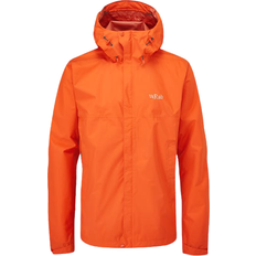 Rab Men's Downpour Eco Waterproof Jacket - Firecracker