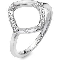Hot Diamonds Behold Ring - Silver/Topaz/Diamond