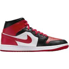 Nike Air Jordan 1 Mid W - Black/White/Gym Red