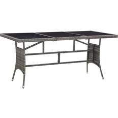 Steel Outdoor Dining Tables Garden & Outdoor Furniture vidaXL 46415