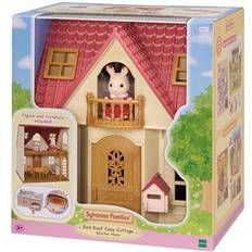 Sylvanian Families Toys Sylvanian Families Red Roof Cosy Cottage Starter Home