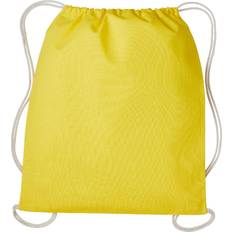 Yellow Gymsacks Nutshell Drawstring Gymsac - Sunflower/Natural