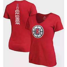 Fanatics Paul George LA Clippers Playmaker Logo Name & Number V-Neck T-Shirt W