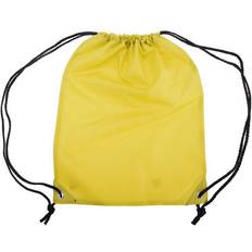 Yellow Gymsacks Shugon Stafford Plain Drawstring Tote Bag - Canary