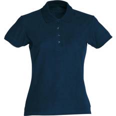 Clique Women's Plain Polo Shirt - Dark Navy