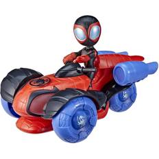 Hasbro Marvel Spidey & His Amazing Friends Glow Tech Techno Racer