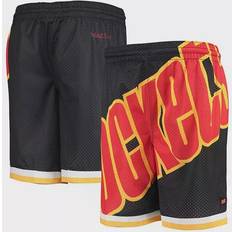 Mitchell & Ness Houston Rockets Hardwood Classics Throwback Big Face Mesh Shorts Youth