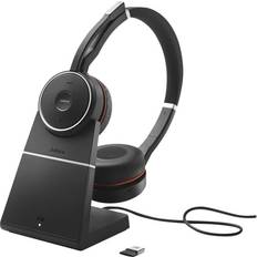 Jabra Active Noise Cancelling - On-Ear Headphones Jabra Evolve 75 SE MS Stereo Stand