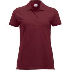 Clique Women's Marion Polo Shirt - Burgundy