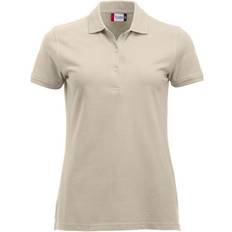 Clique Women's Marion Polo Shirt - Light Khaki