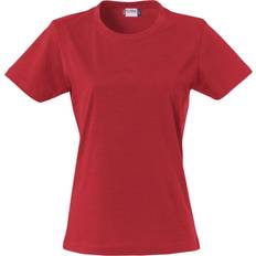 Clique Plain T-shirt W - Red