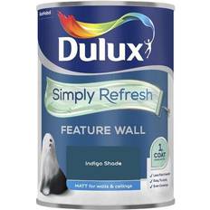 Dulux Blue - Ceiling Paints Dulux Simply Refresh Feature Ceiling Paint, Wall Paint Indigo Shade 1.25L