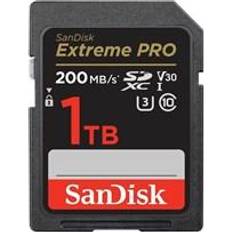 SanDisk SDXC Memory Cards SanDisk Extreme Pro SDXC Class10 UHS-I U3 V30 200/140MB/s 1TB