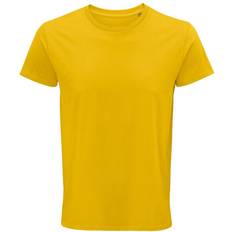 Sols Mens Crusader Organic T-shirt - Gold