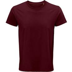 Sol's Mens Crusader Organic T-shirt - Burgundy