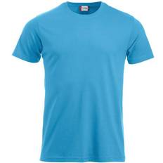 Clique New Classic T-shirt M - Turquoise