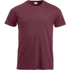 Clique New Classic T-shirt M - Burgundy