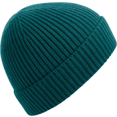 Beechfield Engineered Knit Ribbed Beanie - Ocean Green