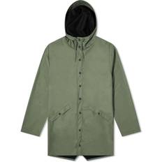 Green Rain Clothes Rains Long Jacket Unisex - Evergreen