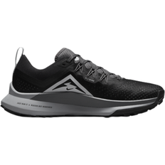 Nike 8.5 - Women Running Shoes Nike React Pegasus Trail 4 W - Black/Dark Grey/Wolf Grey/Aura