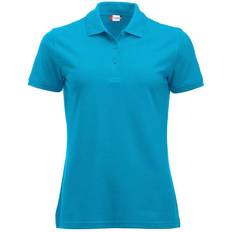 Clique Women's Manhattan Polo Shirt - Turquoise