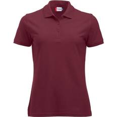 Clique Women's Manhattan Polo Shirt - Burgundy