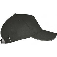 Sol's Long Beach Cap Unisex - Dark Grey/Light Grey