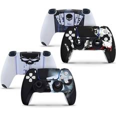 PlayStation 5 Gaming Sticker Skins giZmoZ n gadgetZ PS5 2 x Controller Skins Full Wrap Vinyl Sticker - Joker