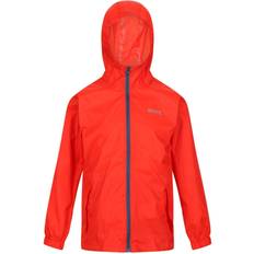 Regatta Kid's Pack It III Waterproof Packaway Jacket - Fiery Red